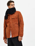 Selected SUÈDE OVERSHIRT, Bombay Brown, highres - 16085707_BombayBrown_008.jpg