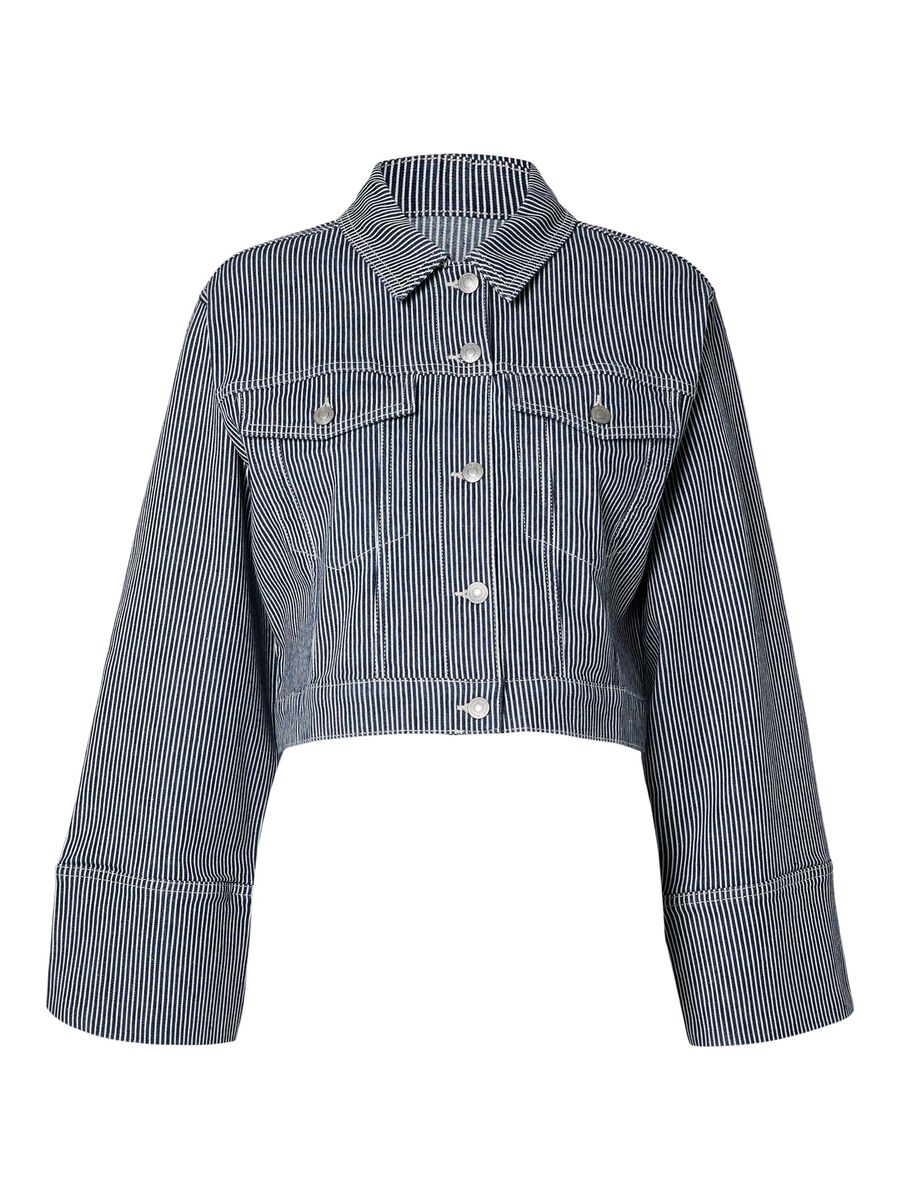 Selected CROPPED OLAJAKKE, Medium Blue Denim, highres - 16093681_MediumBlueDenim_1104225_001.jpg