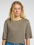 Selected LEINEN T-SHIRT, Vetiver, highres - 16090089_Vetiver_006.jpg