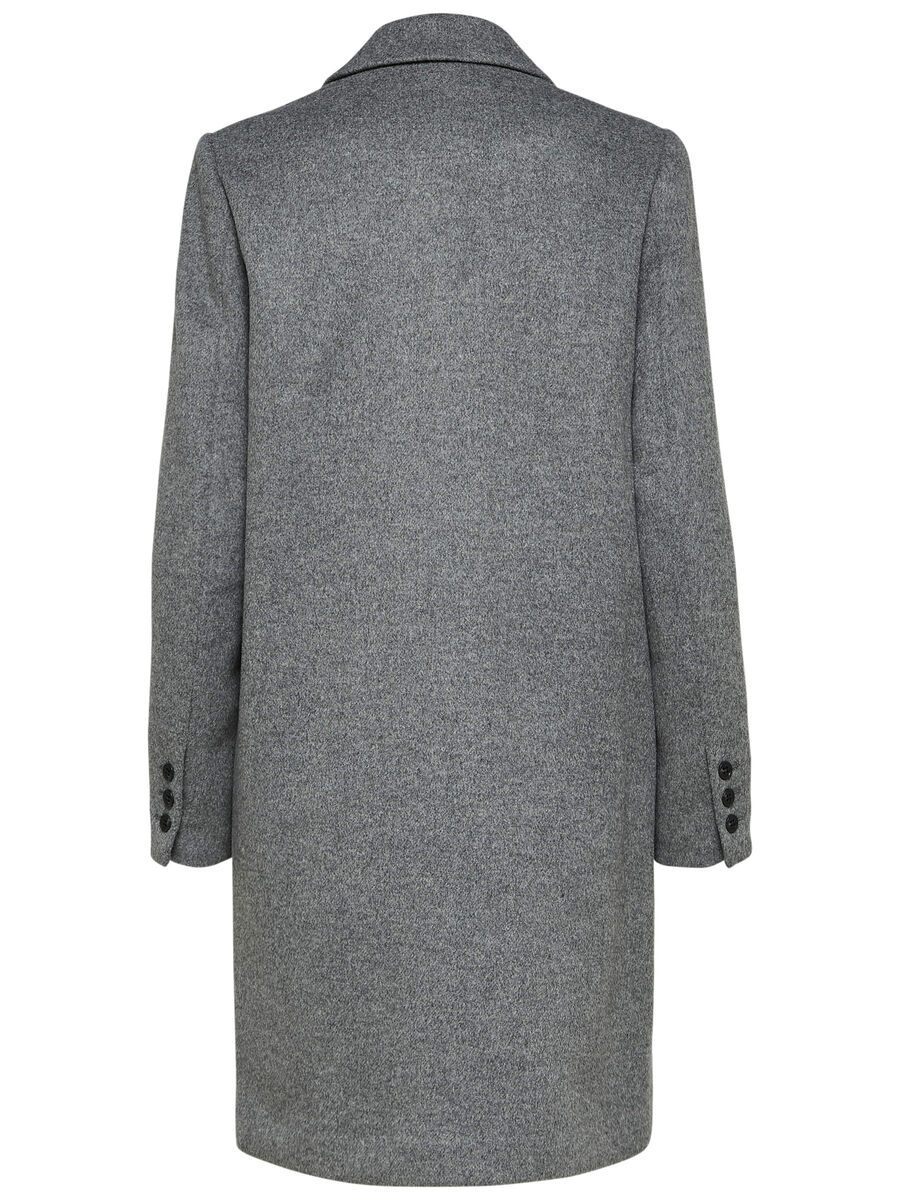 EINREIHIGER MANTEL | Grau | SELECTED FEMME®