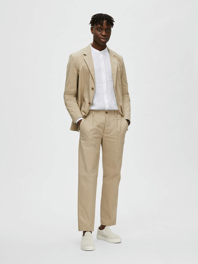 Straight-leg trousers | Selected