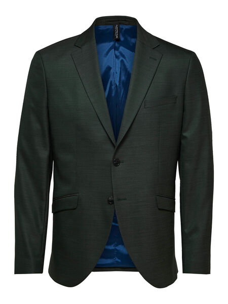 Selected COUPE SLIM BLAZER, Dark Green, highres - 16072365_DarkGreen_001.jpg