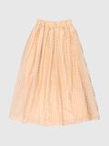 Selected TEXTURED A-SHAPE ELASTIC WAIST SKIRT, White, highres - 80000264_White_001.jpg