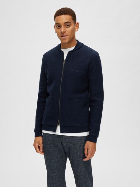 Selected WOOL BOMBER JACKET, Dark Sapphire, highres - 16088597_DarkSapphire_003.jpg