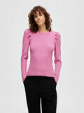 Selected RIBBED PULLOVER, Cyclamen, highres - 16080458_Cyclamen_003.jpg