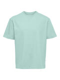 Selected LOOSE FIT T-SHIRT, Glacier, highres - 16083966_Glacier_001.jpg