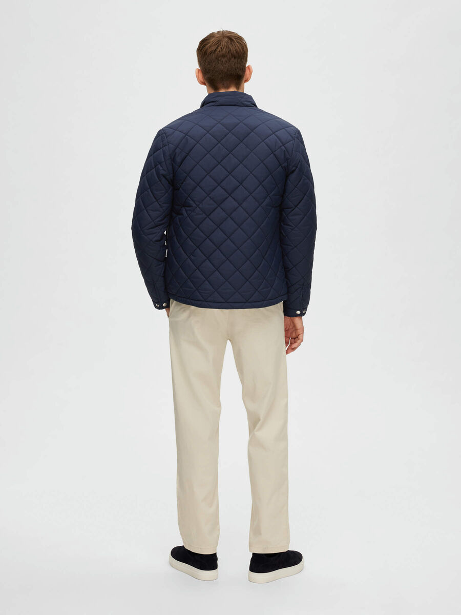 Selected QUILTED BOMBER JACKET, Navy Blazer, highres - 16090901_NavyBlazer_004.jpg