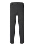 Selected COUPE SLIM EN VISCOSE MÉLANGÉE PANTALON, Dark Grey Melange, highres - 16092651_DarkGreyMelange_001.jpg