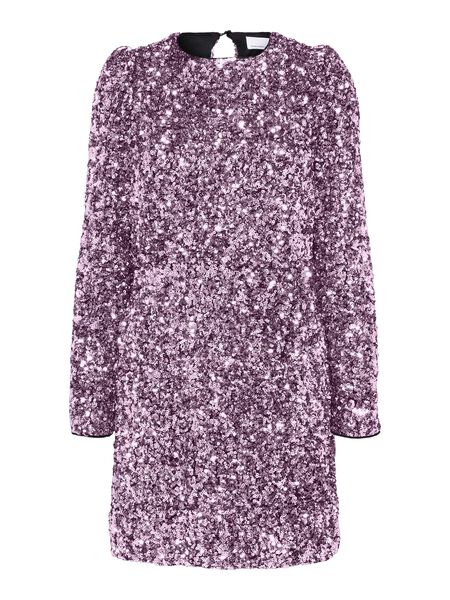 Selected SEQUIN MINI DRESS, Pink Lavender, highres - 16087677_PinkLavender_001.jpg