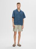 Selected SHORT SLEEVED DENIM SHIRT, Light Blue Denim, highres - 16093656_LightBlueDenim_005.jpg