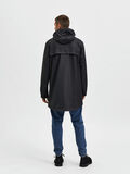 Selected LONGLINE REGENJACKE, Black, highres - 16085190_Black_004.jpg