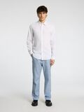 Selected 100% COTTON SLIM FIT SHIRT, Bright White, highres - 16096543_BrightWhite_005.jpg