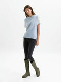 Selected COL ROND GILET TRICOTÉ, Cashmere Blue, highres - 16083617_CashmereBlue_915219_005.jpg