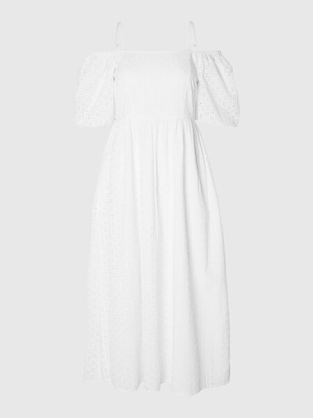 Selected OFF-SHOULDER MAXI DRESS, Snow White, highres - 16093177_SnowWhite_001.jpg