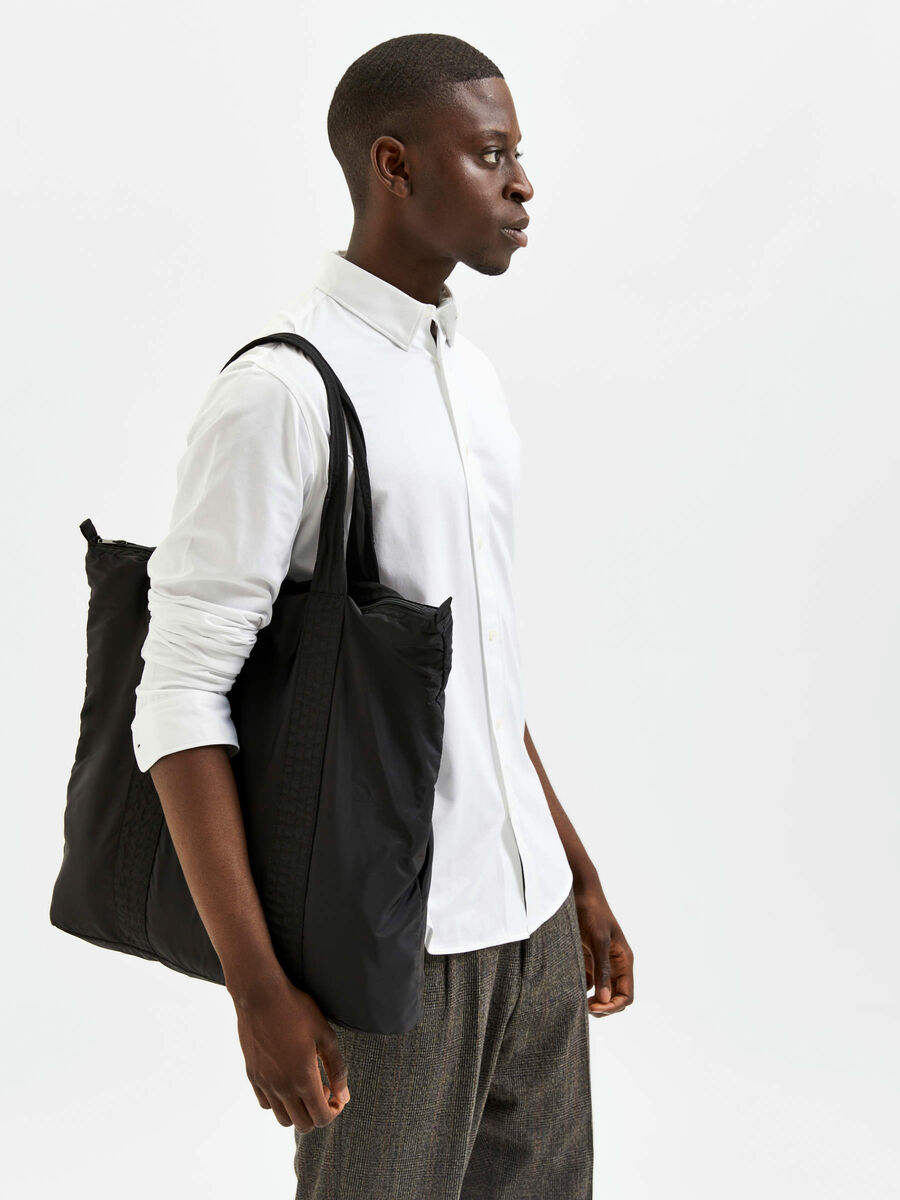 Selected SAMMENFOLDELIG SHOPPING NET, Black, highres - 16081098_Black_003.jpg