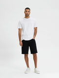 Selected SKÖN STRETCH SHORTS, Black Denim, highres - 16083155_BlackDenim_005.jpg