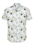 Selected RELAXED SHORT SLEEVED SHIRT, White, highres - 16079055_White_937182_001.jpg