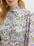Selected FLORAL PETITE SHIRT DRESS, Violet Tulip, highres - 16085453_VioletTulip_946879_006.jpg