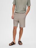 Selected RIBBEDE SHORTS, Greige, highres - 16090773_Greige_003.jpg