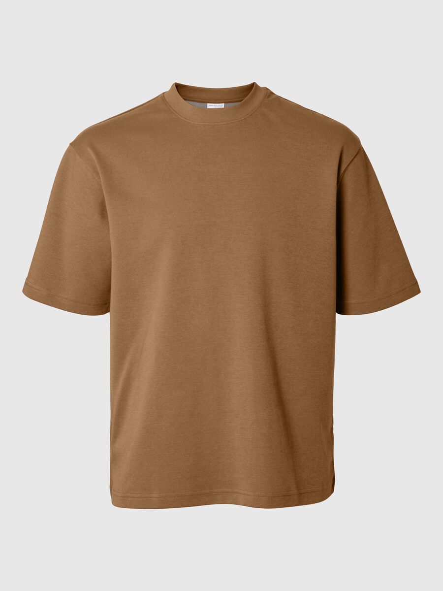 Selected LOOSE FIT T-SHIRT, Chipmunk, highres - 16094143_Chipmunk_001.jpg