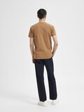 Selected V-HALS T-SHIRT, Toasted Coconut, highres - 16087850_ToastedCoconut_004.jpg