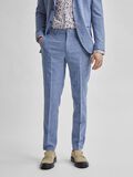 Selected - MODELO LIGERO PANTALONES DE TRAJE, Light Blue, highres - 16078225_LightBlue_003.jpg