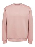Selected LONG SLEEVED SWEATSHIRT, Ash Rose, highres - 16085889_AshRose_001.jpg