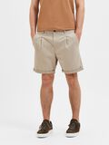 Selected CLASSIC CHINO SHORTS, Pure Cashmere, highres - 16087639_PureCashmere_003.jpg