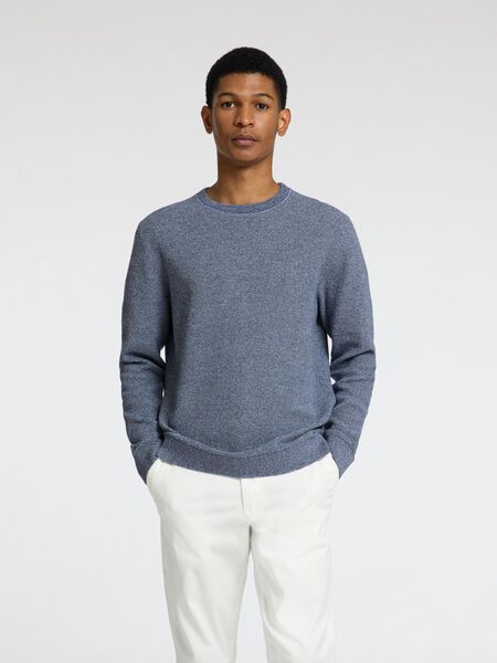 Selected 100% COTTON CREWNECK JUMPER, Oceana, highres - 16094385_Oceana_1154767_003.jpg