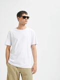 Selected MANCHES COURTES T-SHIRT, Bright White, highres - 16087859_BrightWhite_008.jpg