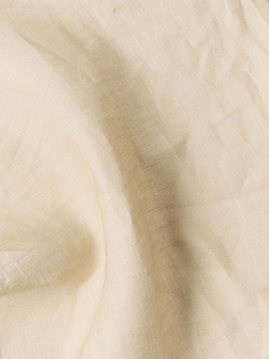 Selected 100% LINEN HANDKERCHIEF, Oatmeal, highres - 16097340_Oatmeal_006.jpg