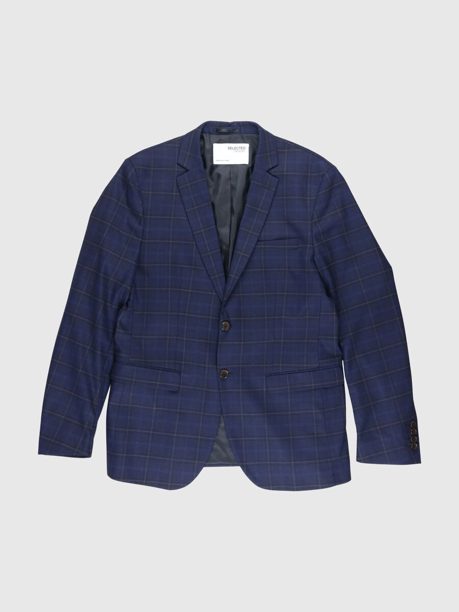 Selected SLIM FIT BLAZER, Dark Blue, highres - 80000421_DarkBlue_875670_001.jpg