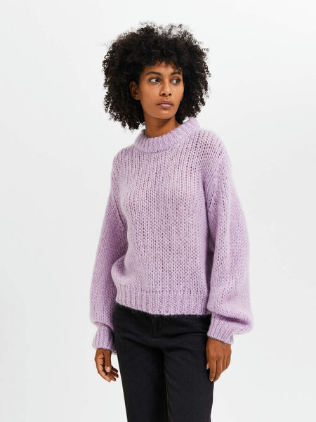 Selected MOHAIR BLEND KNITTED JUMPER, Lilac Breeze, highres - 16085519_LilacBreeze_003.jpg