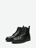 Selected LEATHER BROGUE BOOTS, Black, highres - 16075857_Black_007.jpg