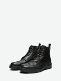 Selected LÆDER BROGUE STØVLER, Black, highres - 16075857_Black_007.jpg