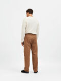 Selected COTTON WIDE-LEG TROUSERS, Ermine, highres - 16086434_Ermine_004.jpg