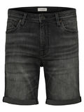 Selected SUPER STRETCH JEANSSHORTS, Grey, highres - 16071942_Grey_001.jpg