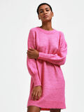 Selected LONG SLEEVED KNITTED DRESS, Phlox Pink, highres - 16082201_PhloxPink_898207_008.jpg
