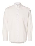 Selected LINEN AND ORGANIC COTTON SHIRT, White, highres - 16078867_White_001.jpg