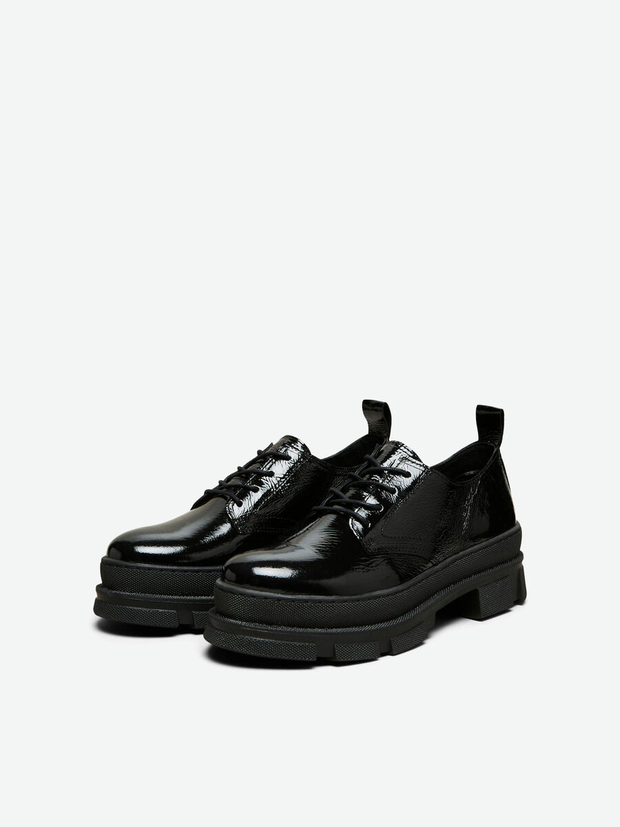 Selected LEDER DERBY-SCHUHE, Black, highres - 16081305_Black_006.jpg