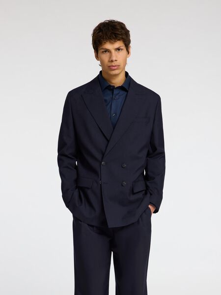 Selected 100% WOOL DOUBLE-BREASTED BLAZER, Sky Captain, highres - 16097074_SkyCaptain_003.jpg