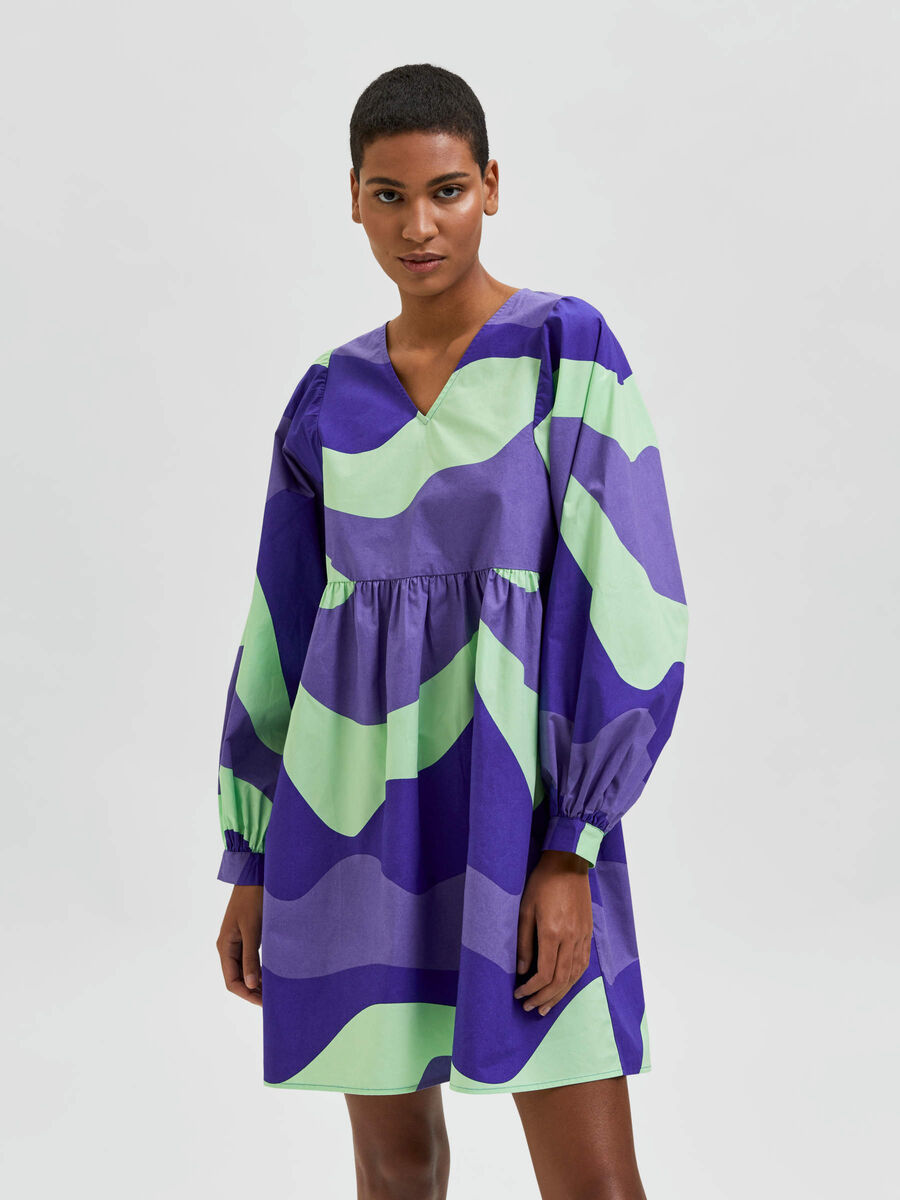 Selected MANCHES LONGUES MINI-ROBE, Spectrum Blue, highres - 16085095_SpectrumBlue_940533_003.jpg