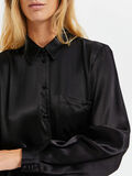 Selected SATIJN BLOUSE, Black, highres - 16086454_Black_006.jpg