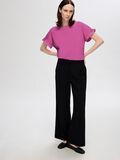 Selected FRILLED SHORT-SLEEVED T-SHIRT, Phlox Pink, highres - 16097107_PhloxPink_008.jpg