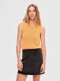 Selected KNITTED TANK TOP, Papaya, highres - 16073273_Papaya_003.jpg