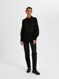 Selected SHEER LONG SLEEVED SHIRT, Black, highres - 16086251_Black_005.jpg