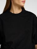 Selected EMBROIDERED CROPPED T-SHIRT, Black, highres - 16097078_Black_1167268_006.jpg
