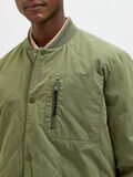 Selected QUILTED BOMBER JACKET, Olivine, highres - 16083527_Olivine_006.jpg