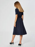 Selected ORGANIC COTTON - MIDI DRESS, Dark Sapphire, highres - 16063695_DarkSapphire_004.jpg