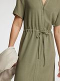 Selected SHORT SLEEVED SHIRT DRESS, Vetiver, highres - 16096446_Vetiver_006.jpg